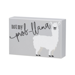 Prob-llama Box Sign